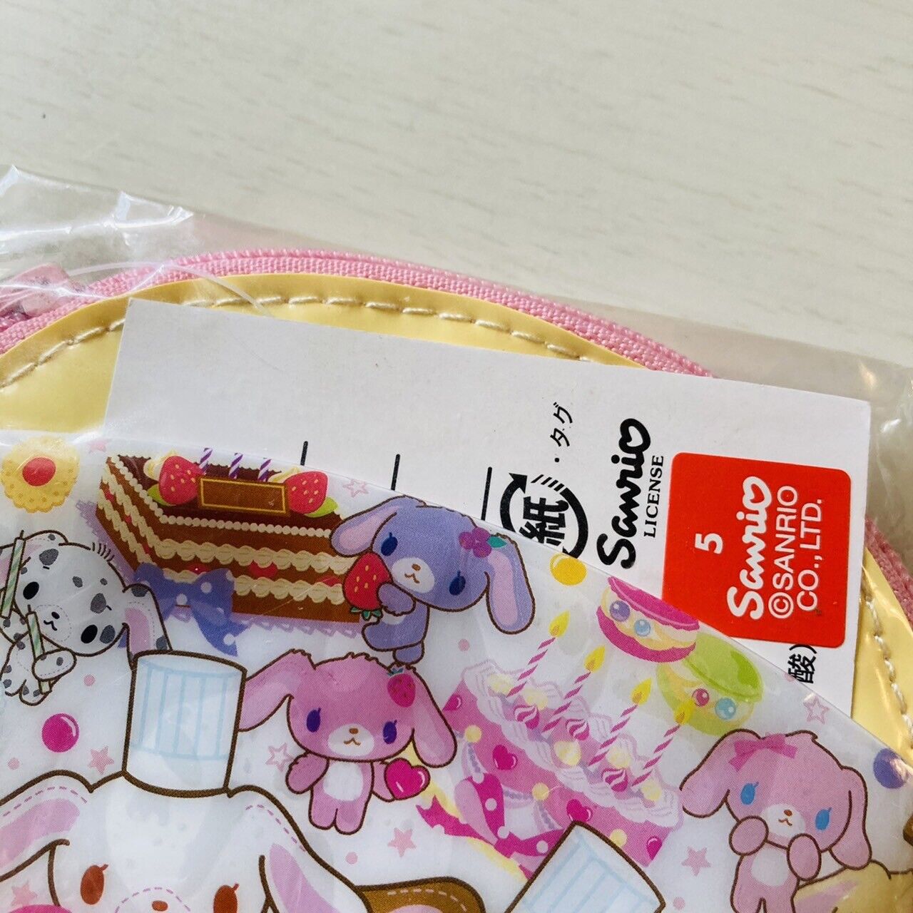 Sanrio Sugarbunnies Bunnies Coin Case Purse Wallet Mini Poach Kawaii Character