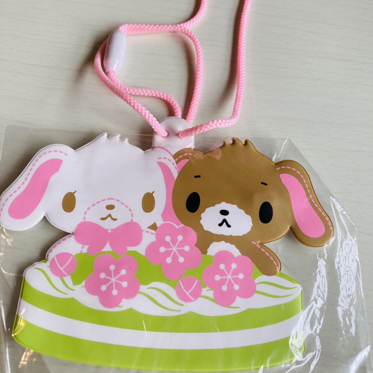 Sanrio Sugar Bunnies Purse Wallet Coin Case Poach Holder Kawaii Character Cake