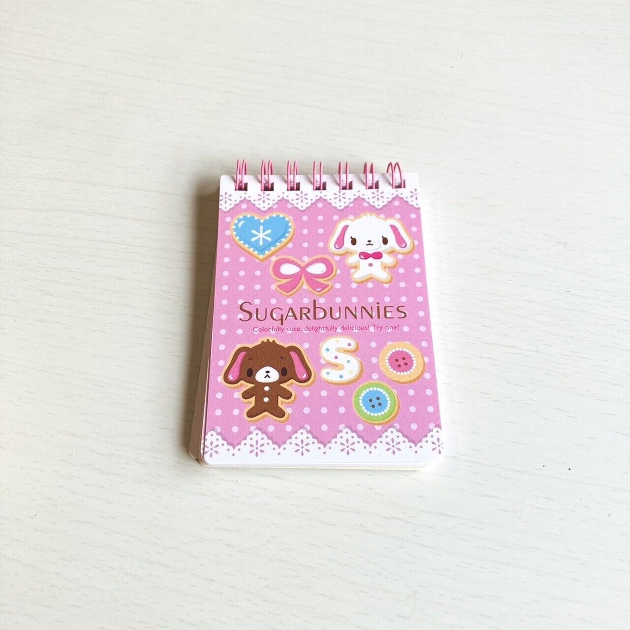 Sanrio Sugar Bunnies Memo Pad Notepad Stationery Rabbit Kawaii Character Rare