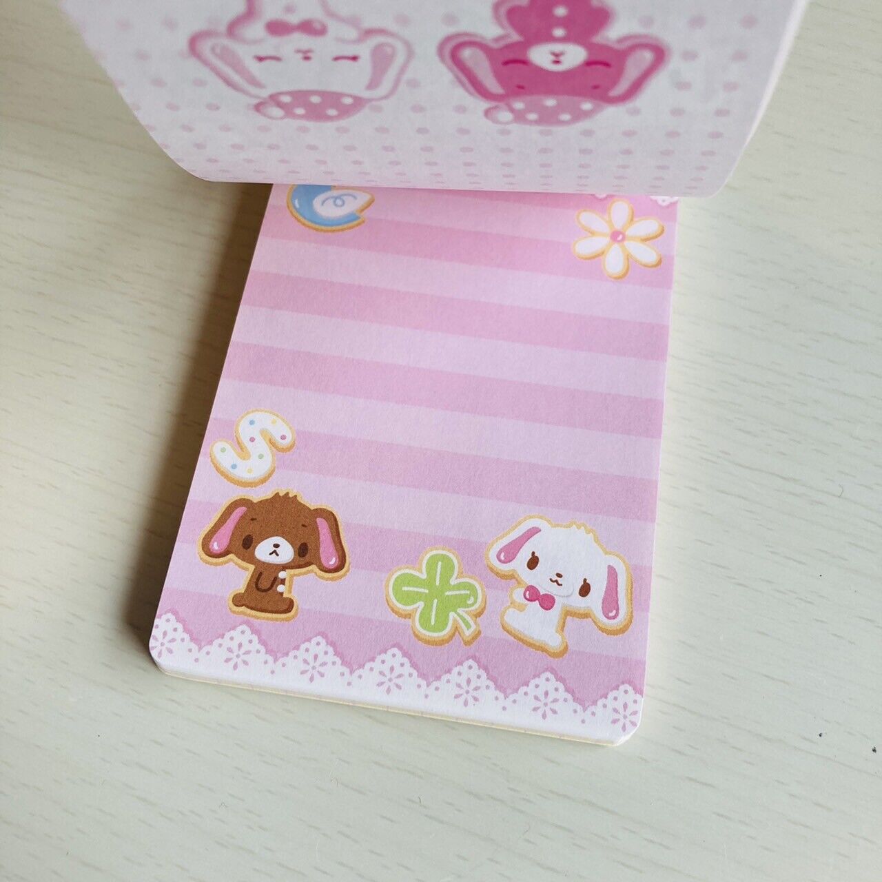 Sanrio Sugar Bunnies Memo Pad Notepad Stationery Rabbit Kawaii Character Rare