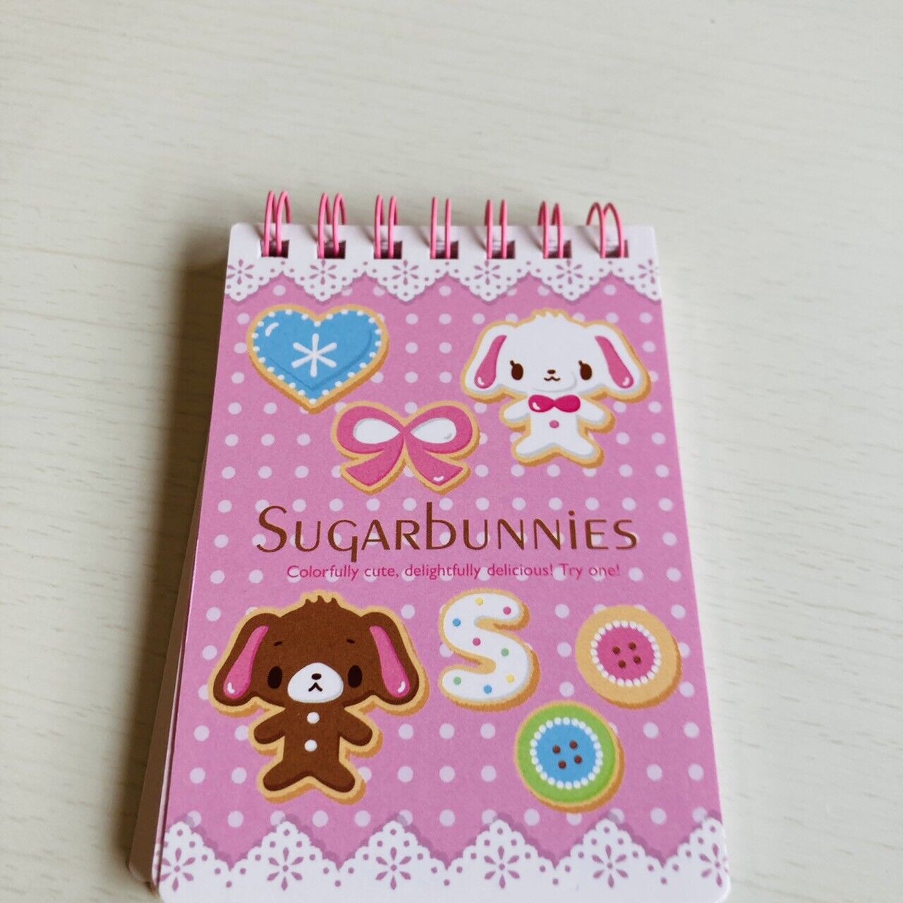 Sanrio Sugar Bunnies Memo Pad Notepad Stationery Rabbit Kawaii Character Rare