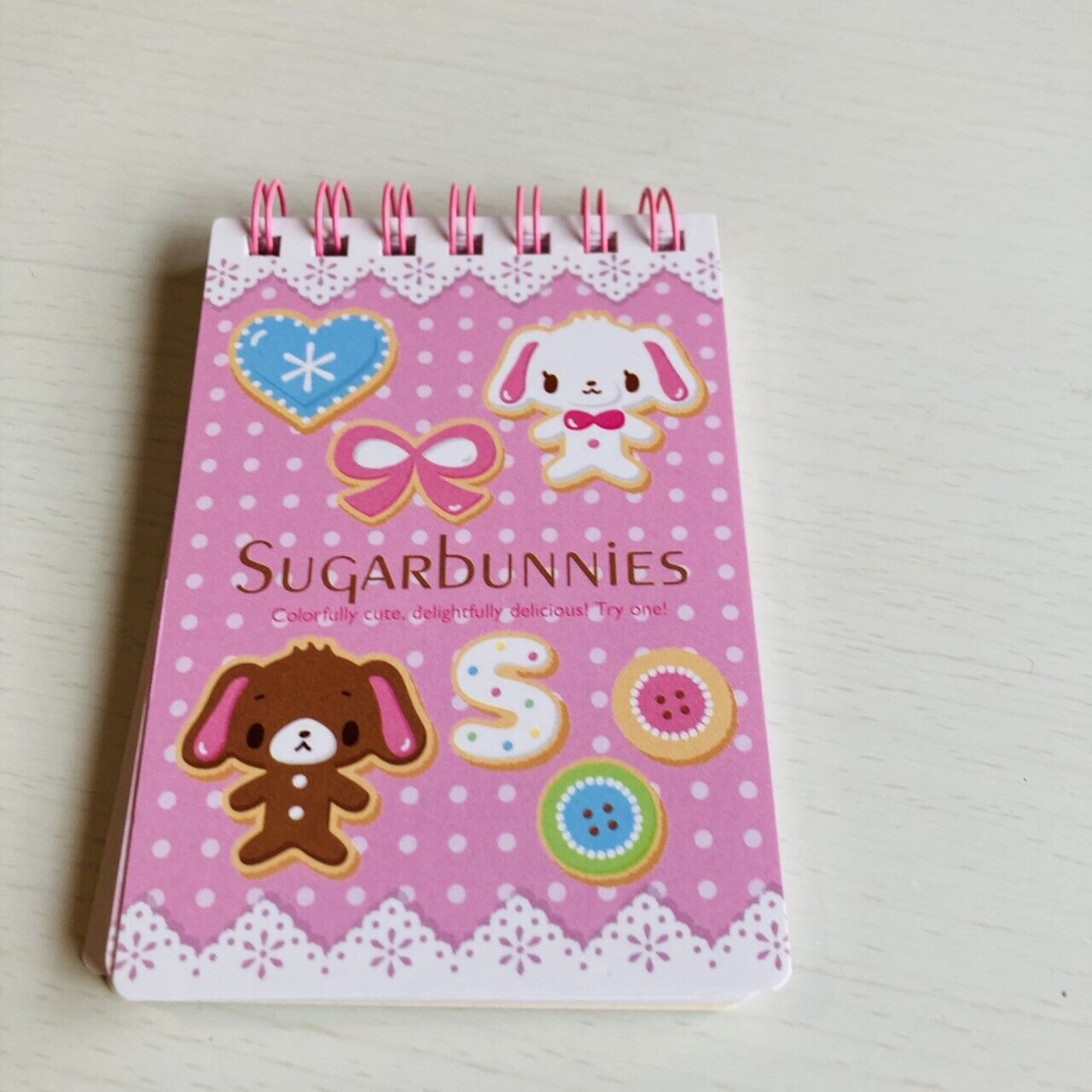 Sanrio Sugar Bunnies Memo Pad Notepad Stationery Rabbit Kawaii Character Rare