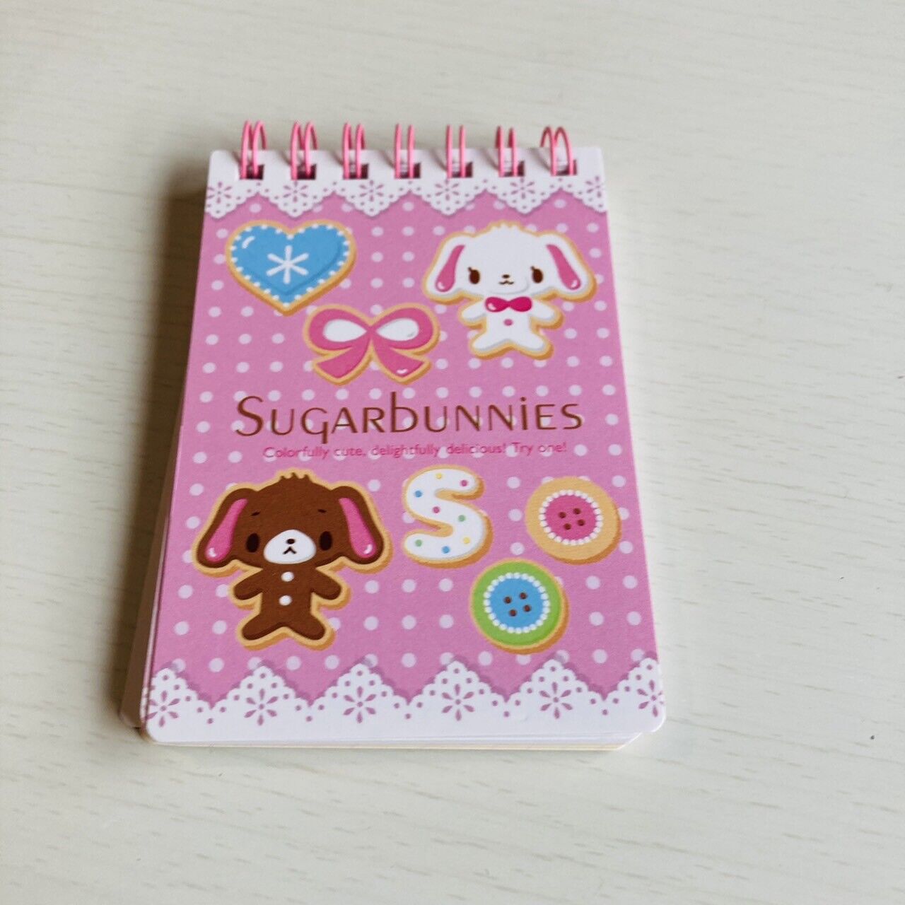 Sanrio Sugar Bunnies Memo Pad Notepad Stationery Rabbit Kawaii Character Rare