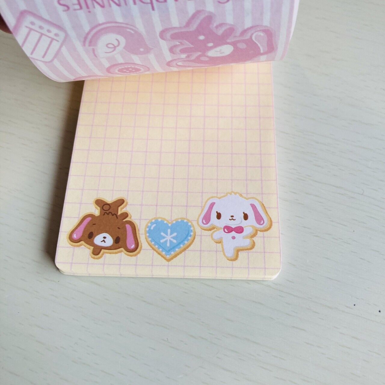 Sanrio Sugar Bunnies Memo Pad Notepad Stationery Rabbit Kawaii Character Rare