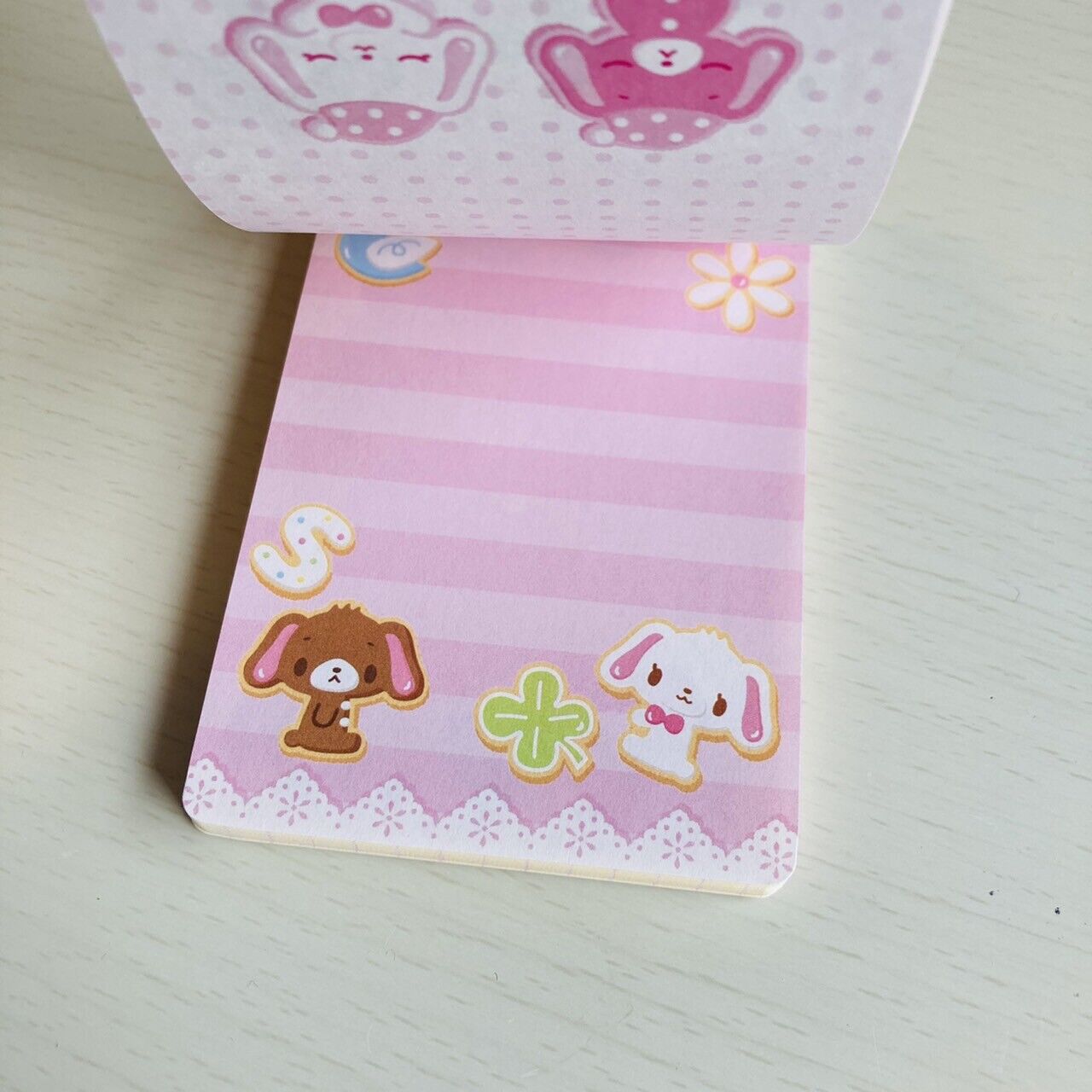 Sanrio Sugar Bunnies Memo Pad Notepad Stationery Rabbit Kawaii Character Rare