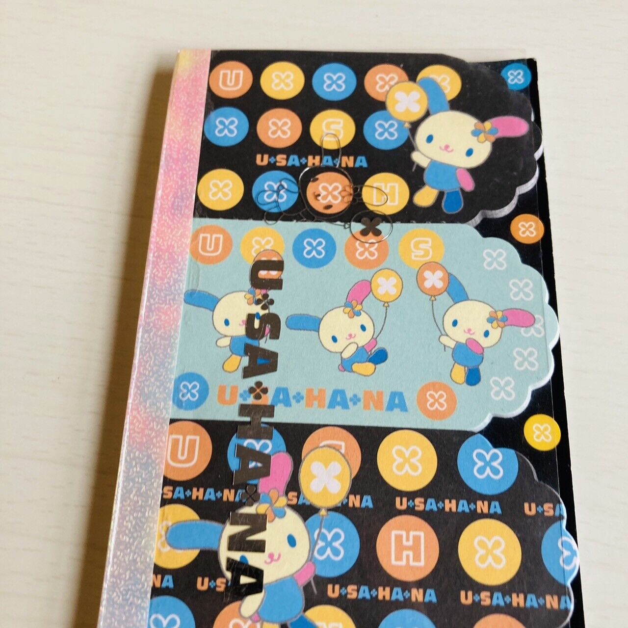 Sanrio Usahana Memo Pad Notepad Stationery Balloon Rabbit Kawaii Character Rare