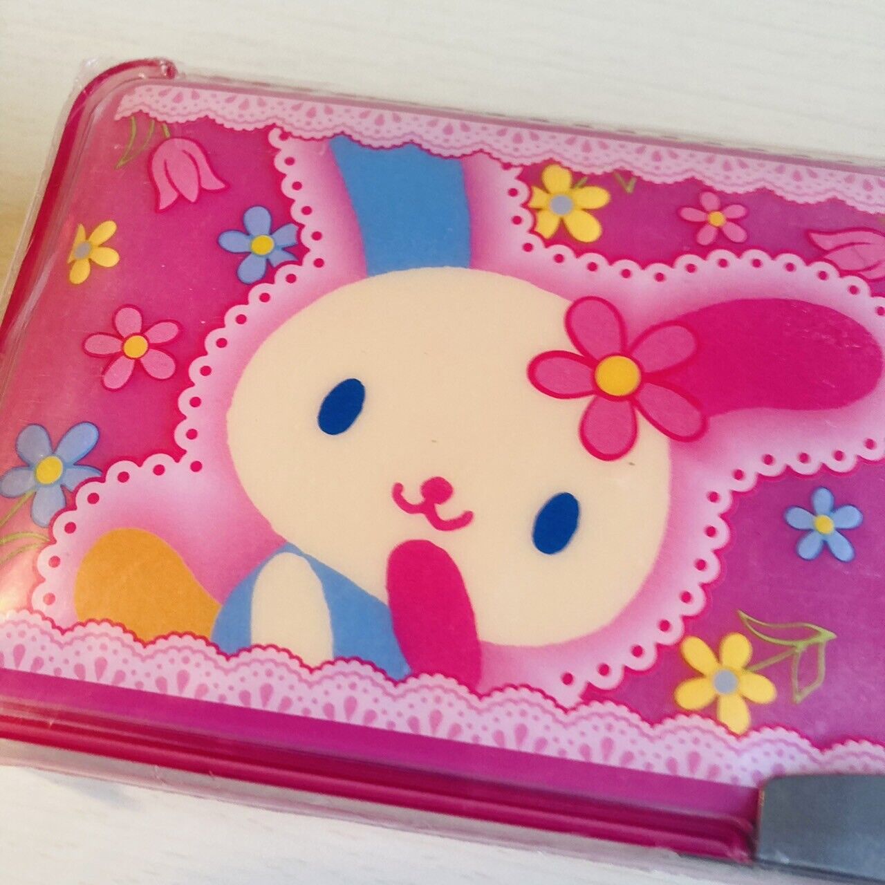 Sanrio Usahana Pencil Case Sharpener Carrier Stationery School Pink Kawaii Rare