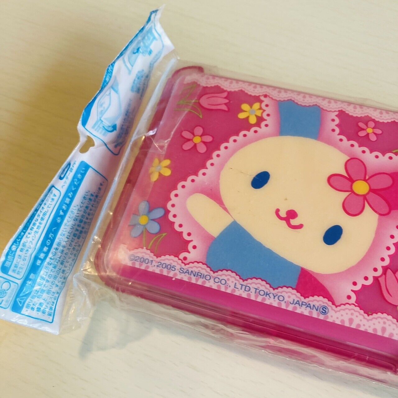 Sanrio Usahana Pencil Case Sharpener Carrier Stationery School Pink Kawaii Rare