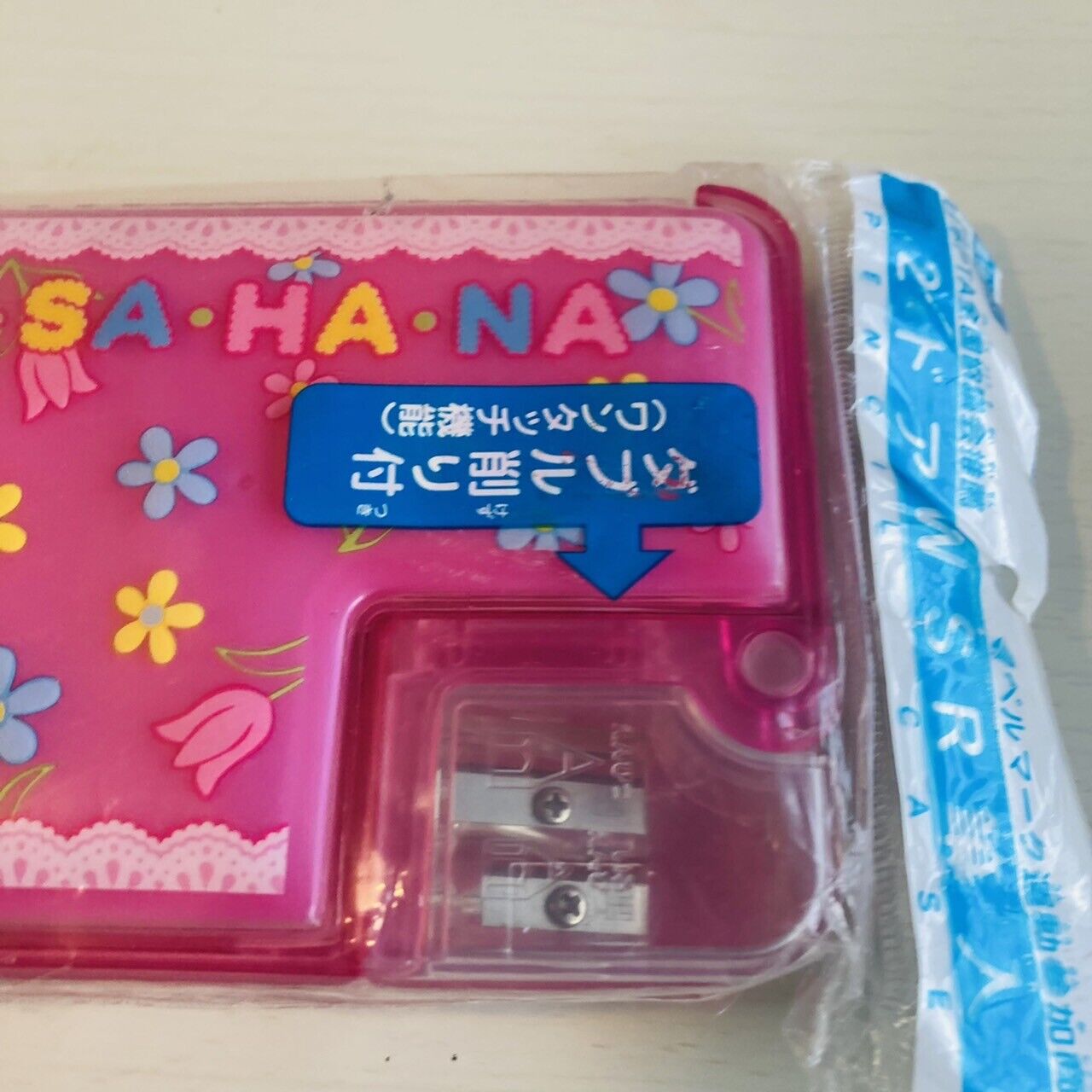 Sanrio Usahana Pencil Case Sharpener Carrier Stationery School Pink Kawaii Rare