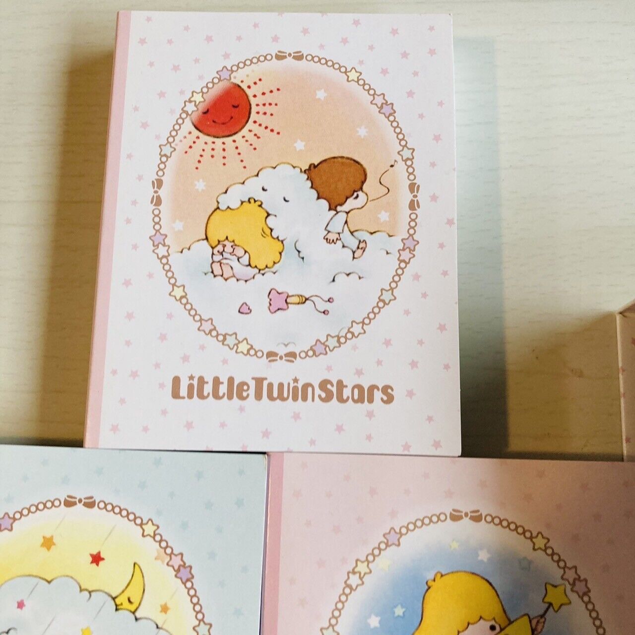 Sanrio Little Twin Stars Memo Pad Notepad Box Set Stationery Retro Vintage Rare