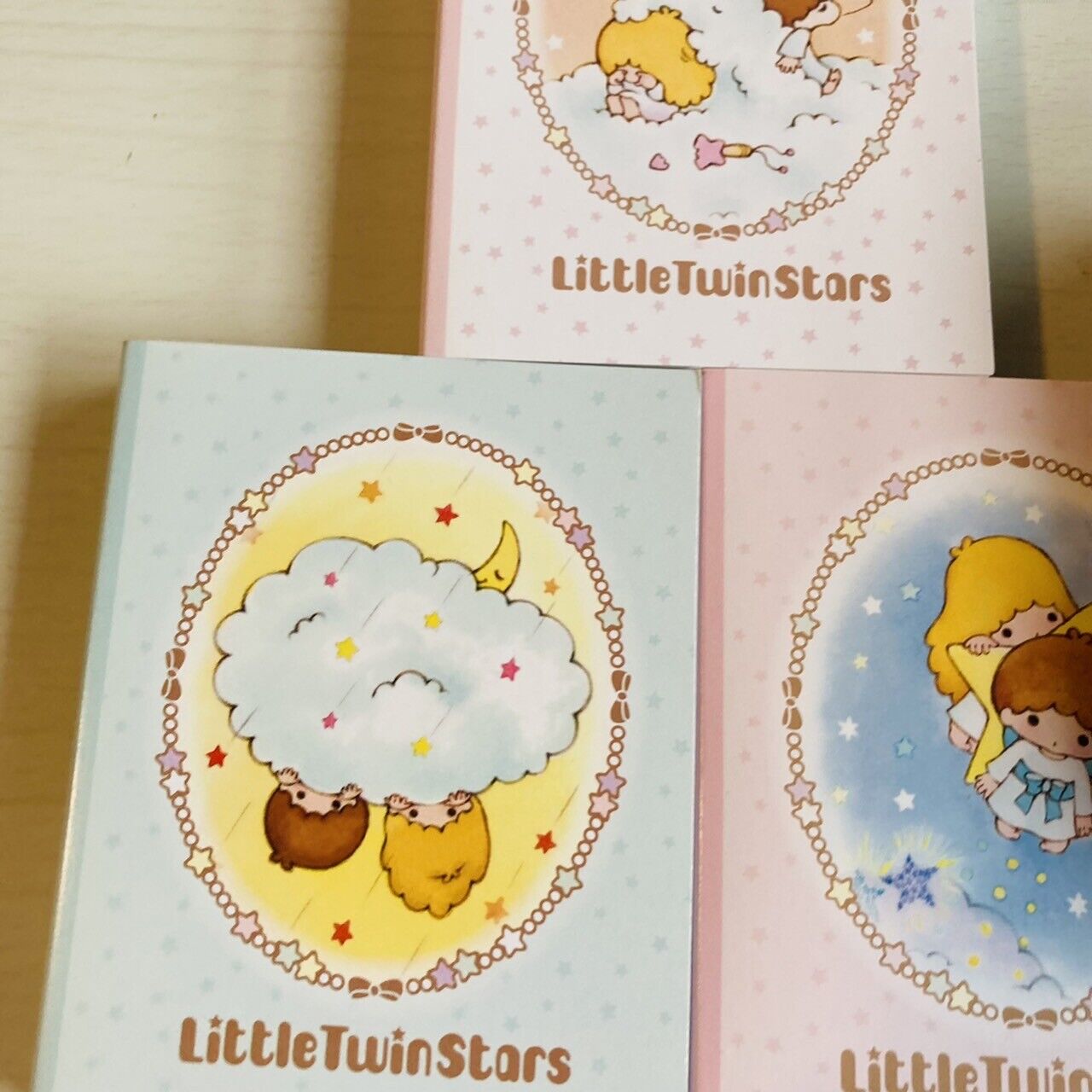 Sanrio Little Twin Stars Memo Pad Notepad Box Set Stationery Retro Vintage Rare