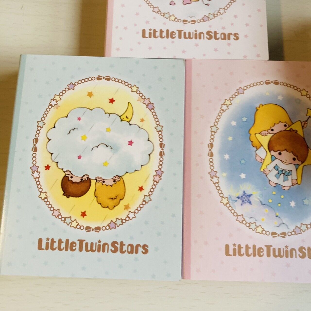 Sanrio Little Twin Stars Memo Pad Notepad Box Set Stationery Retro Vintage Rare