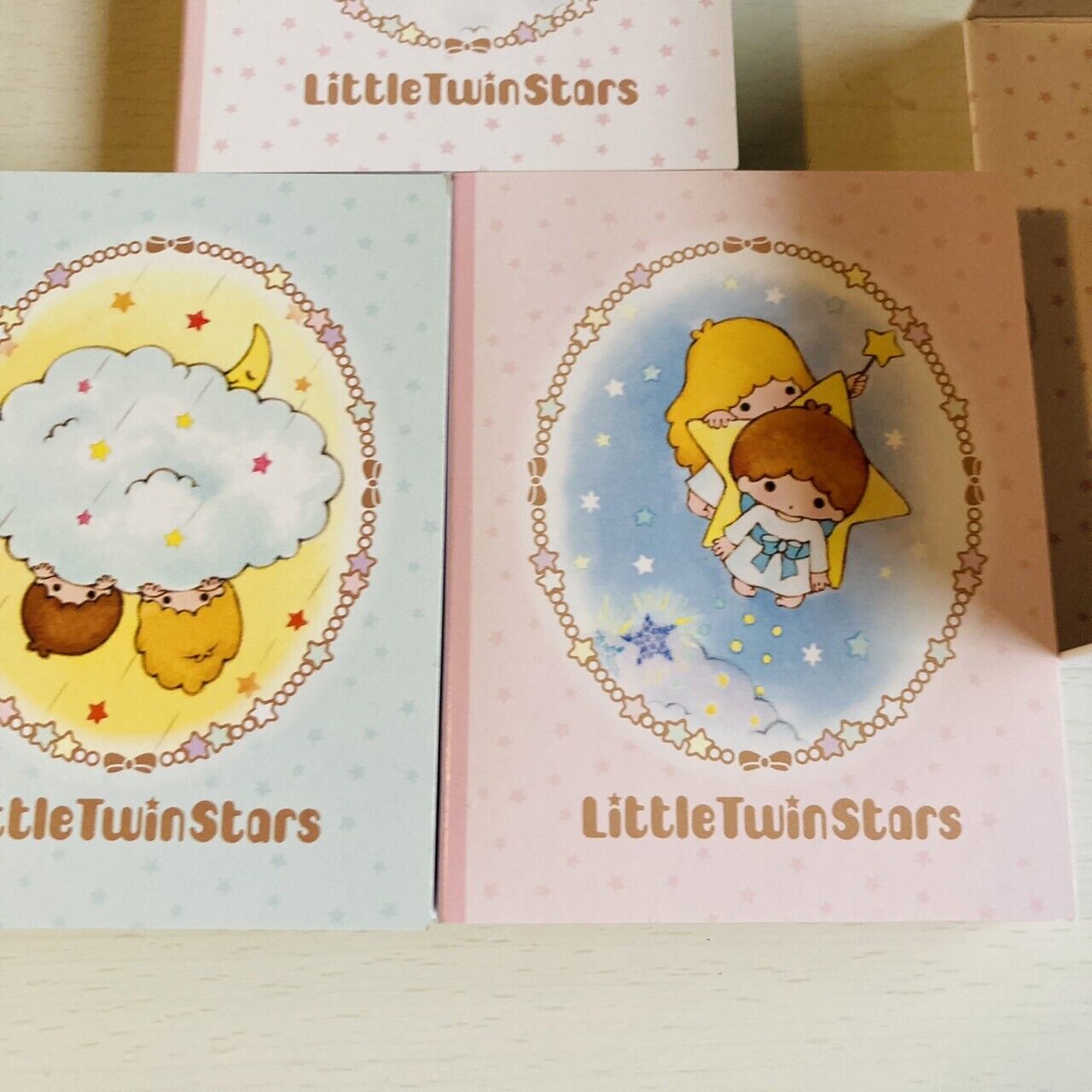 Sanrio Little Twin Stars Memo Pad Notepad Box Set Stationery Retro Vintage Rare