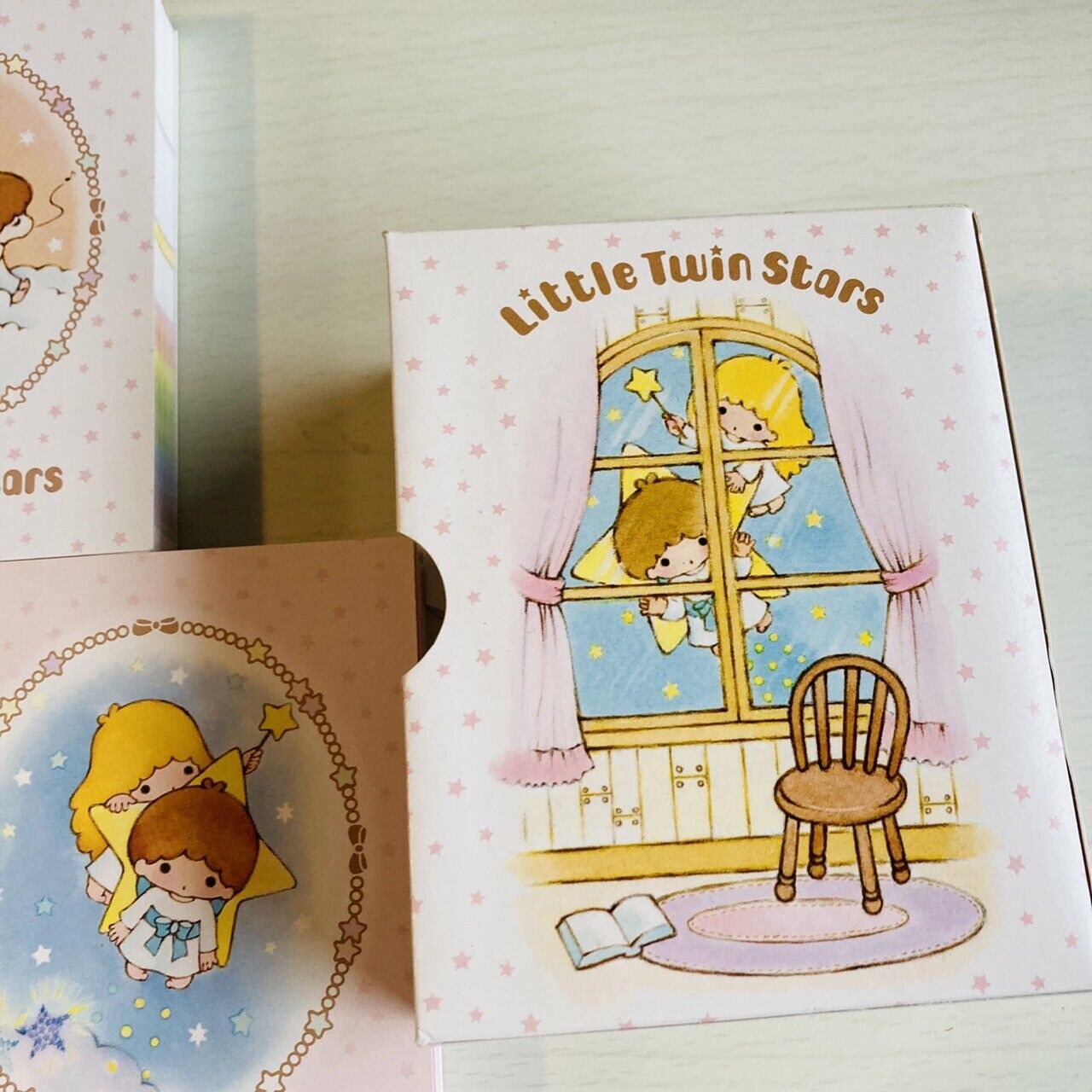 Sanrio Little Twin Stars Memo Pad Notepad Box Set Stationery Retro Vintage Rare