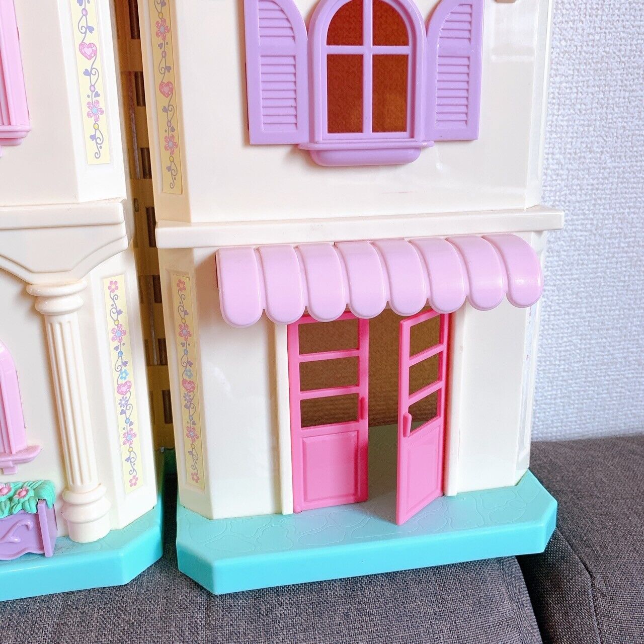 Sanrio Jewelpet Large Doll House Pink Purple Big Toy Furniture Kawaii Character