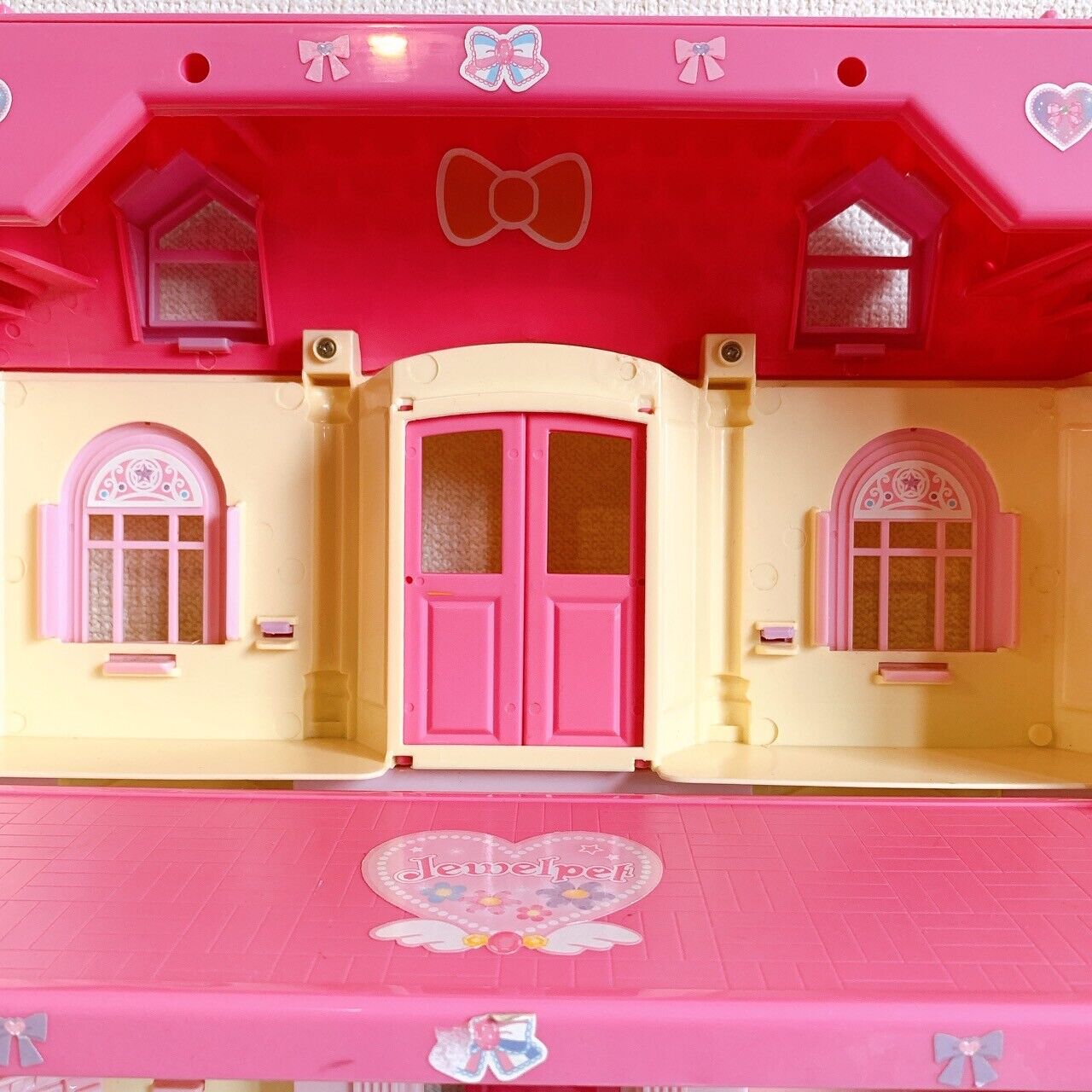 Sanrio Jewelpet Large Doll House Pink Purple Big Toy Furniture Kawaii Character