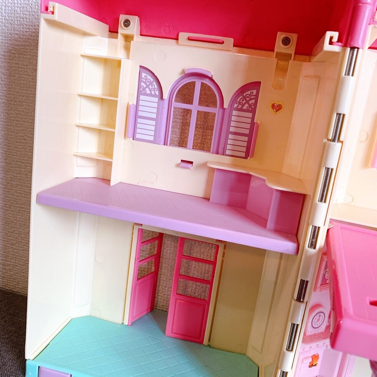 Sanrio Jewelpet Large Doll House Pink Purple Big Toy Furniture Kawaii Character