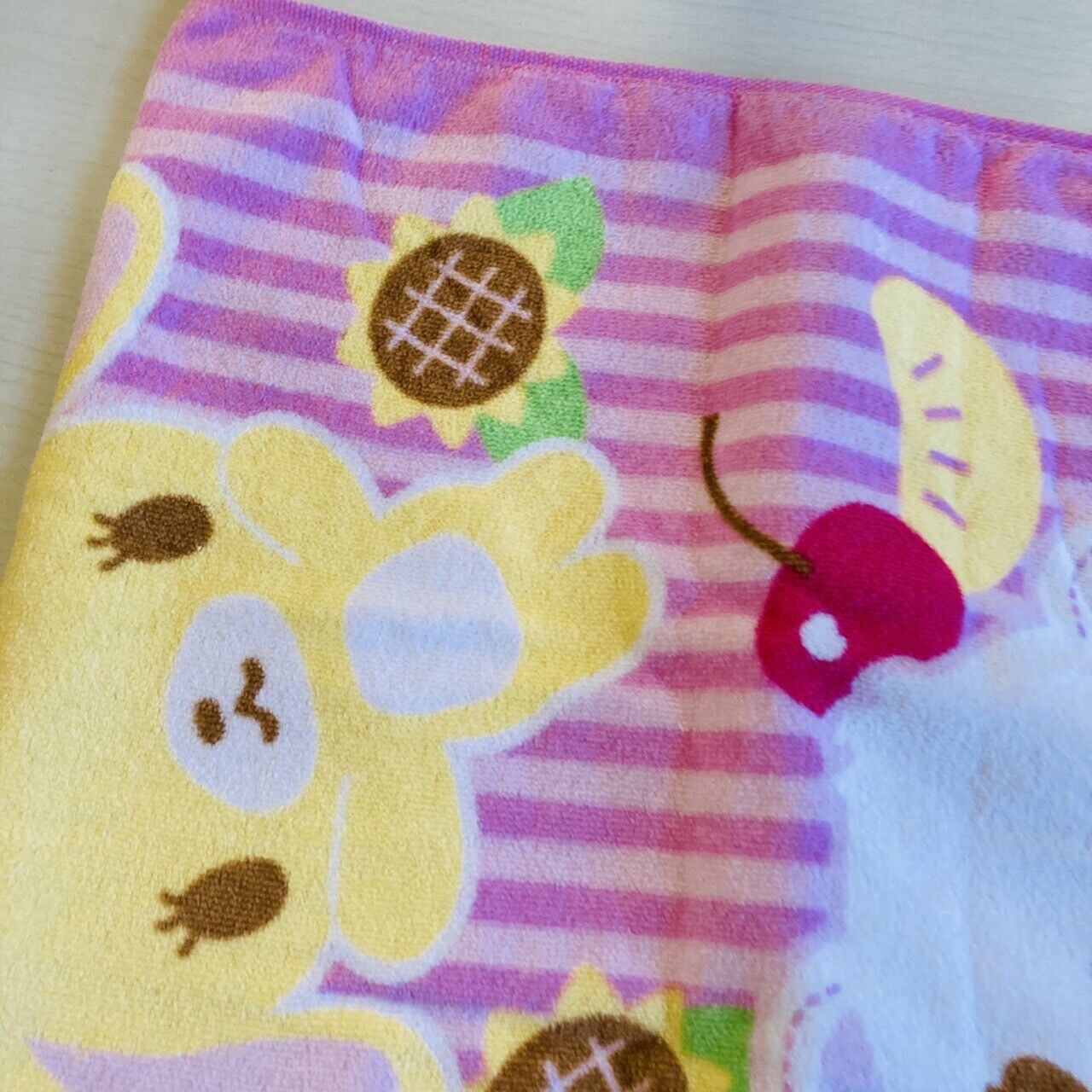 Sanrio Sugar Bunnies Bath Small Towel Set 4 Pink Sugarbunnies Kawaii Character