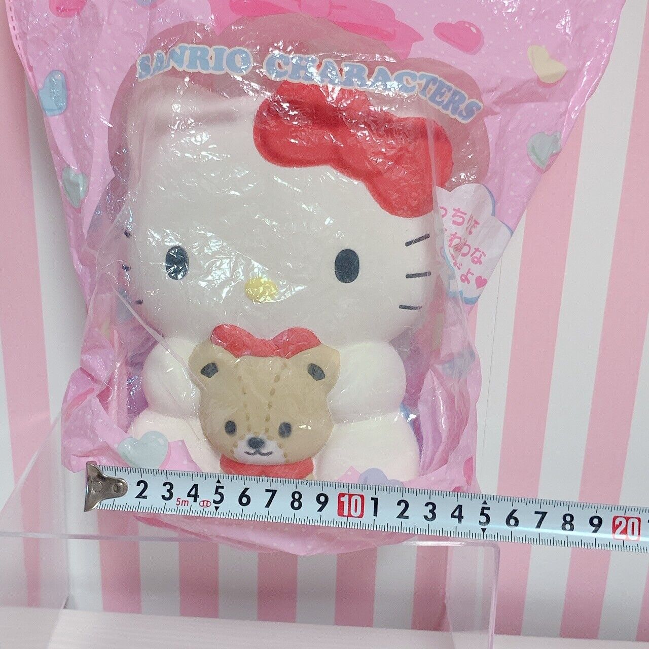 Sanrio Hello Kitty Mocchiri Squeeze Soft Toy Squishie Mascot Kawaii Character