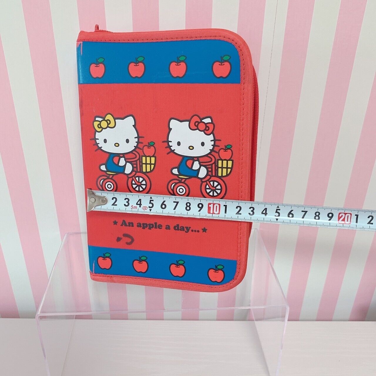 Sanrio Hello Kitty Pompompurin Stationery Case Holder Set 2 Retro Kawaii Rare