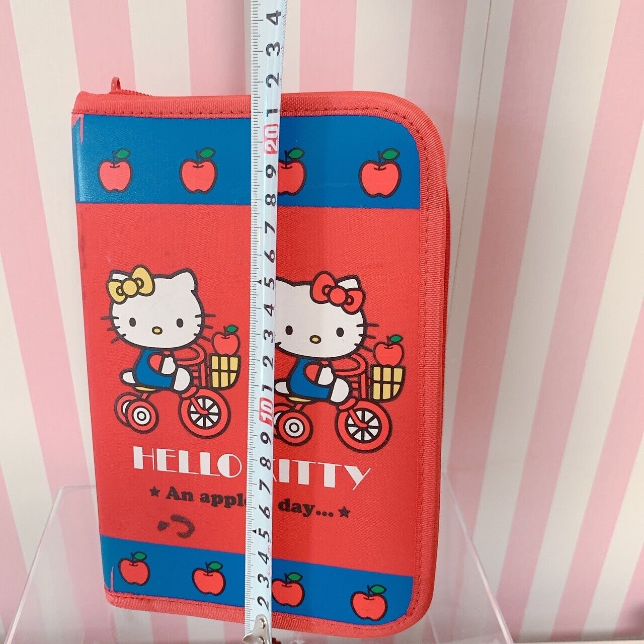 Sanrio Hello Kitty Pompompurin Stationery Case Holder Set 2 Retro Kawaii Rare