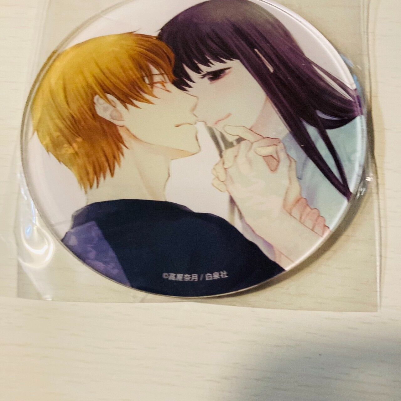 Fruits Basket Acrylic Coaster Kyo Toru Collaboration Cafe Anime Manga Character