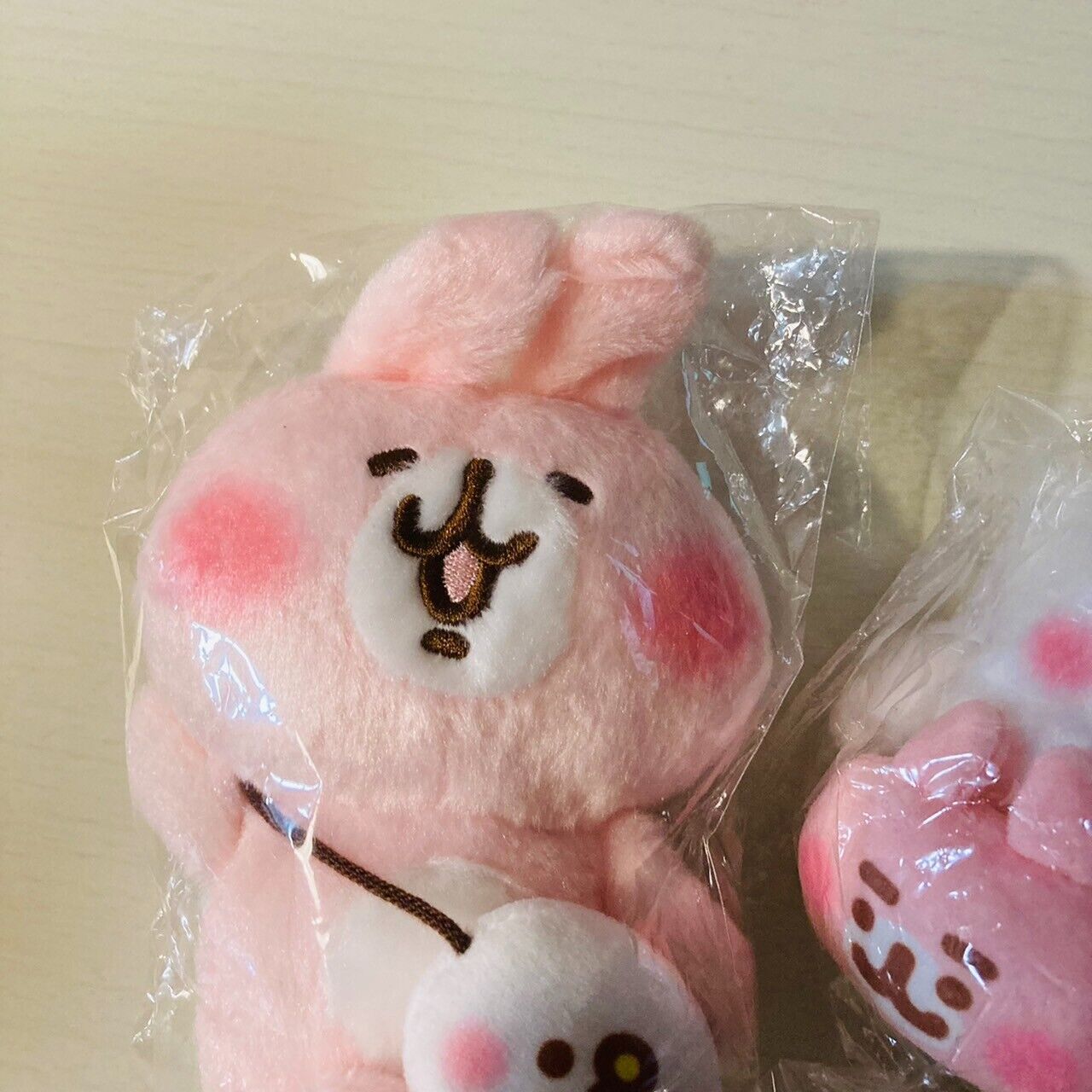 Yurutto Store Knahei Plush Set 2 Sticker Soft Stuffed Toy Pochette Kawaii Rare