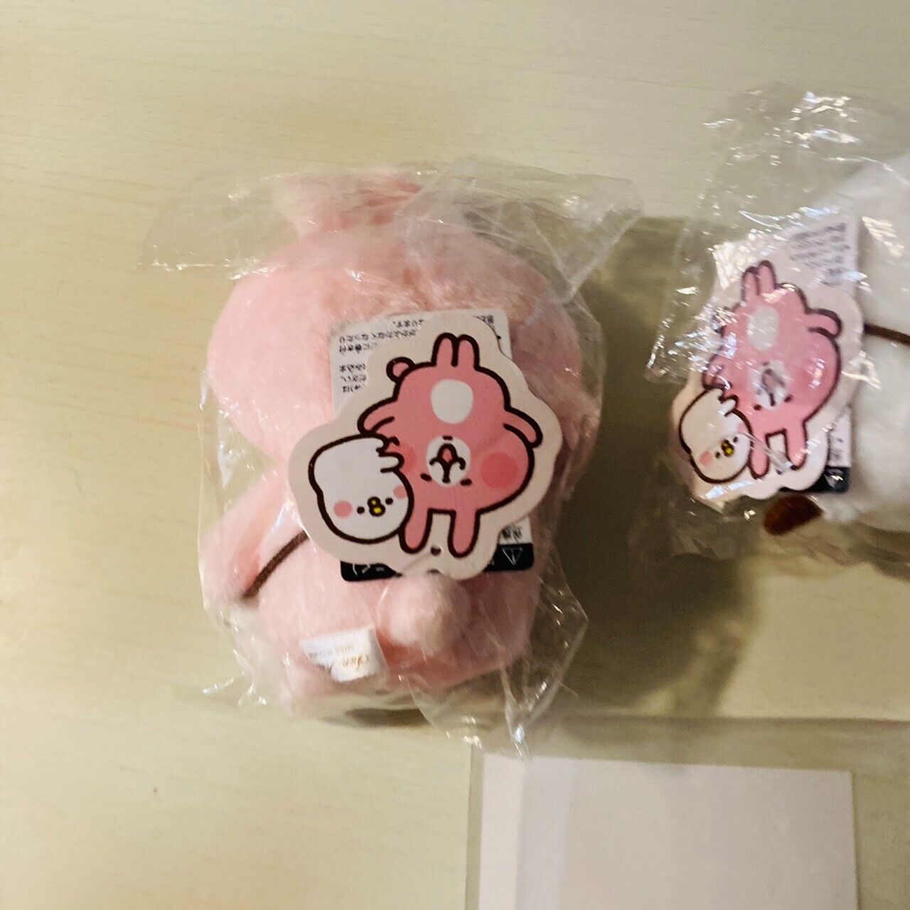 Yurutto Store Knahei Plush Set 2 Sticker Soft Stuffed Toy Pochette Kawaii Rare