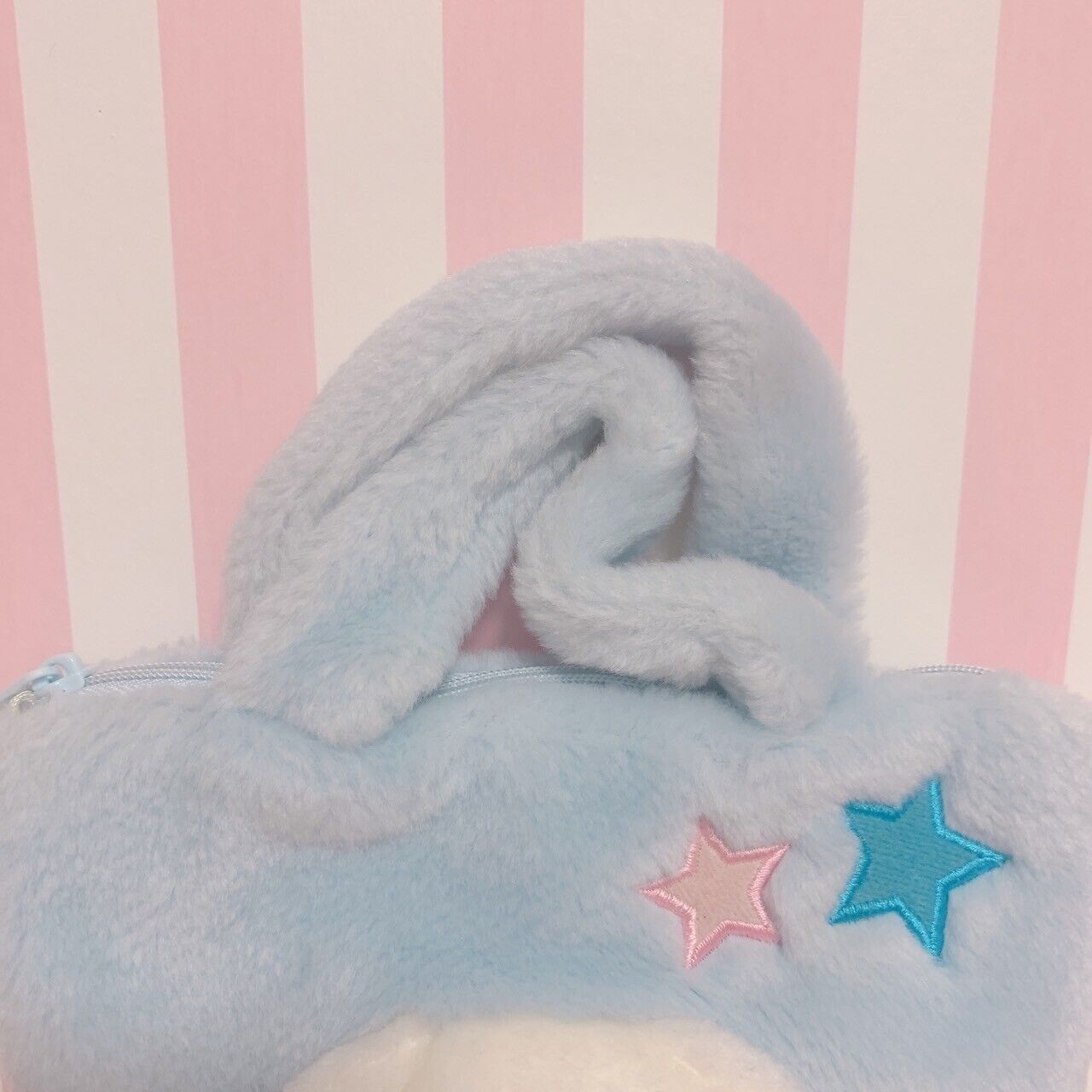 Sanrio Cinnamoroll Mini Small Tote Bag Purse Fluffy Star Light Blue Character