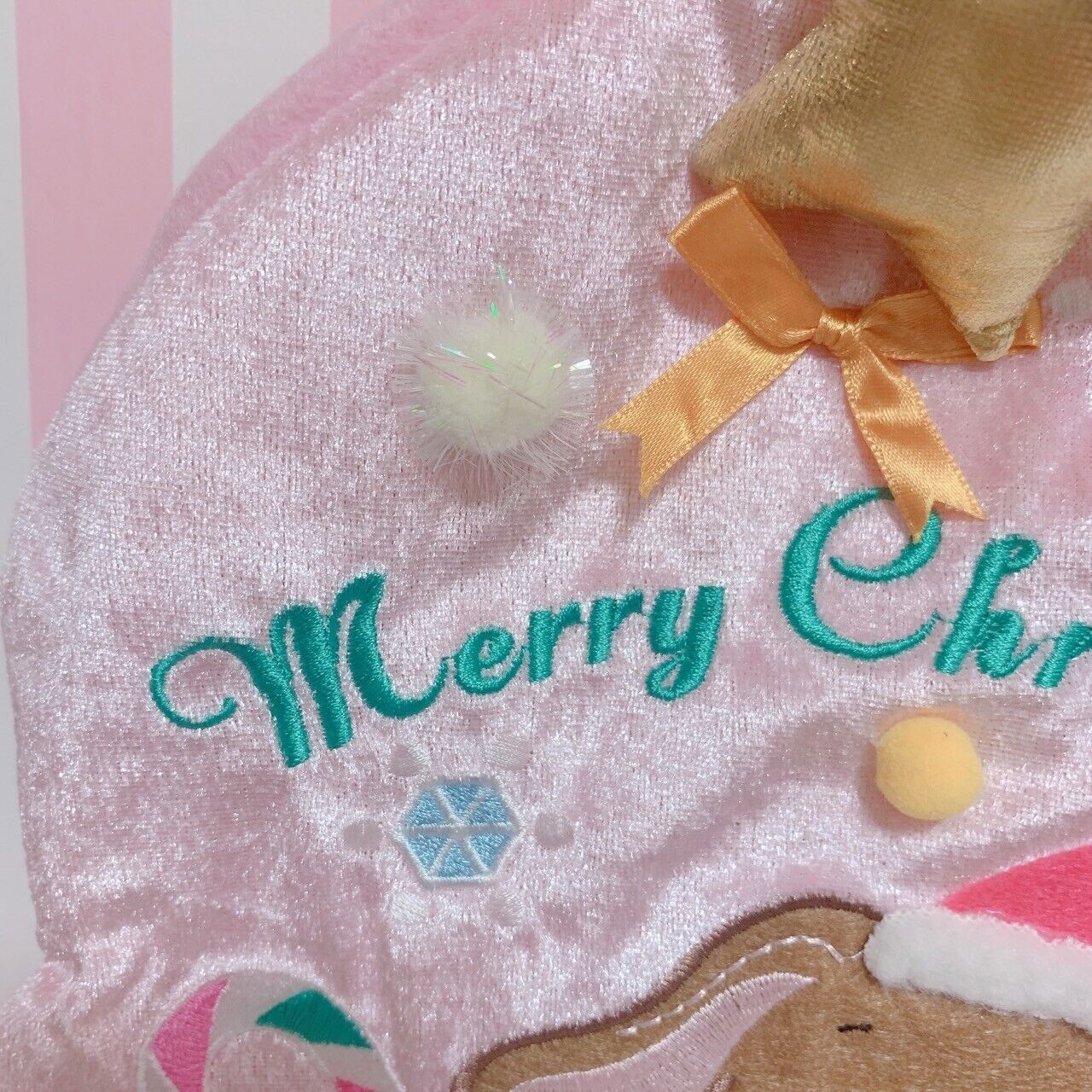 Sanrio Sugarbunnies Christmas Stocking Tree Xmas Gold Star Kawaii Character Pink