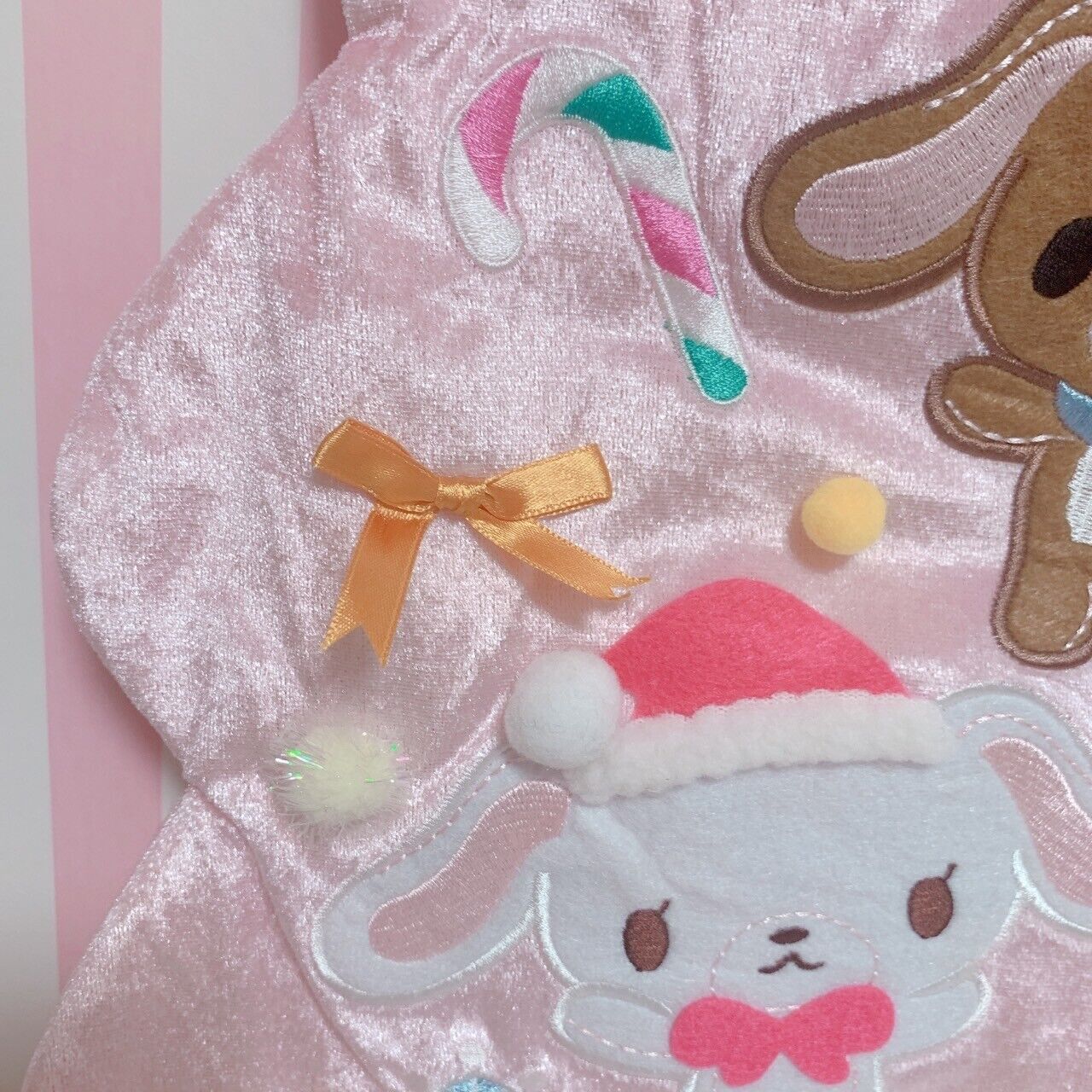 Sanrio Sugarbunnies Christmas Stocking Tree Xmas Gold Star Kawaii Character Pink