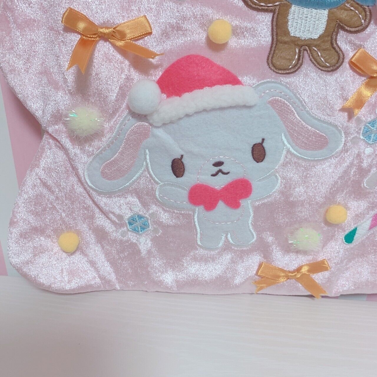 Sanrio Sugarbunnies Christmas Stocking Tree Xmas Gold Star Kawaii Character Pink