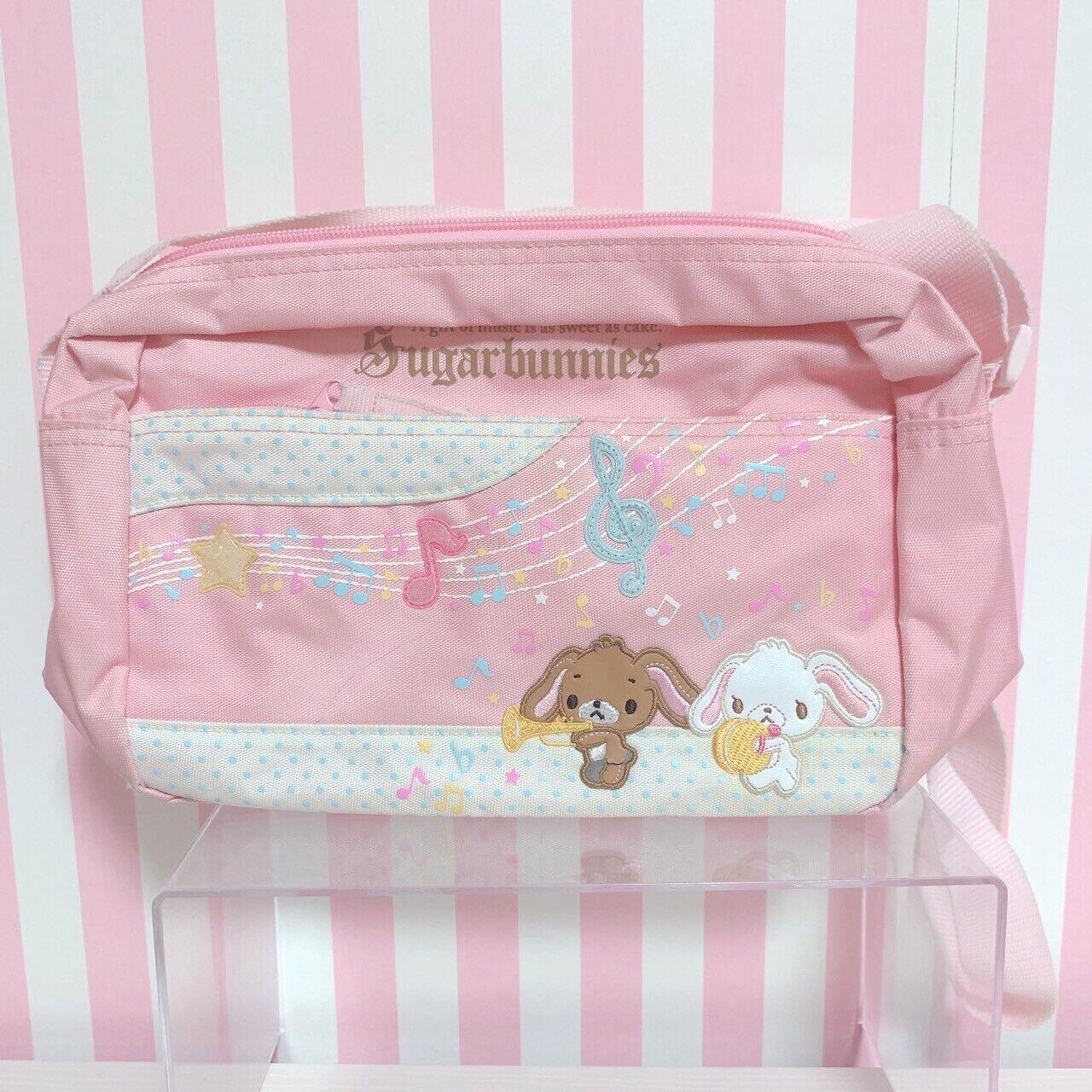 Sanrio Sugarbunnies Shoulder Bag Pink Bunnies Shiro Kuro Usa Character Kawaii