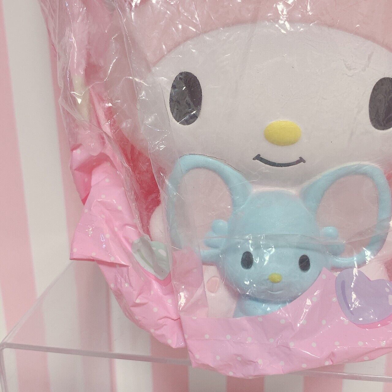 Sanrio My Melody Mocchiri Squeeze Soft Toy Squishie Mascot Kawaii Character Rare