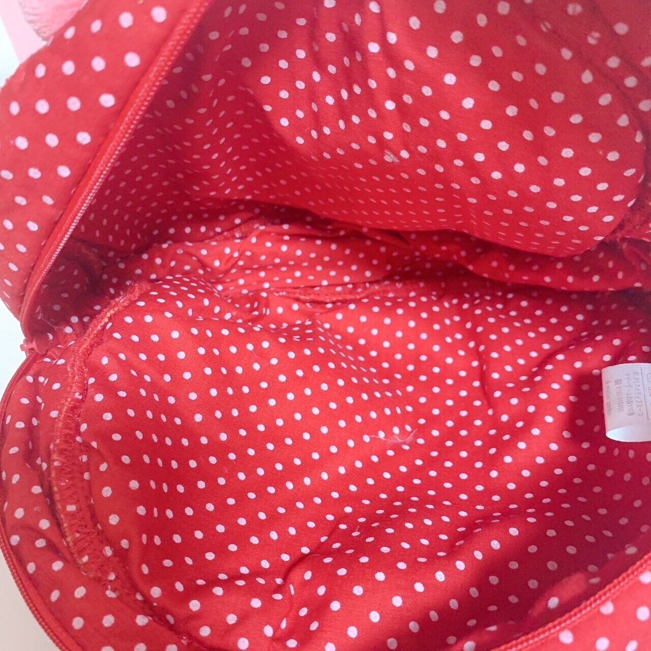 Mother Garden Mini Bag fluffy Red Strawberry Lace Dot Kawaii Cute Warm Rare