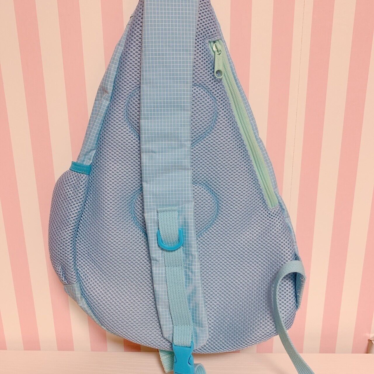 Sanrio Tenorikuma Shoulder Bag Light Blue White Cafe Character Kawaii New Rare