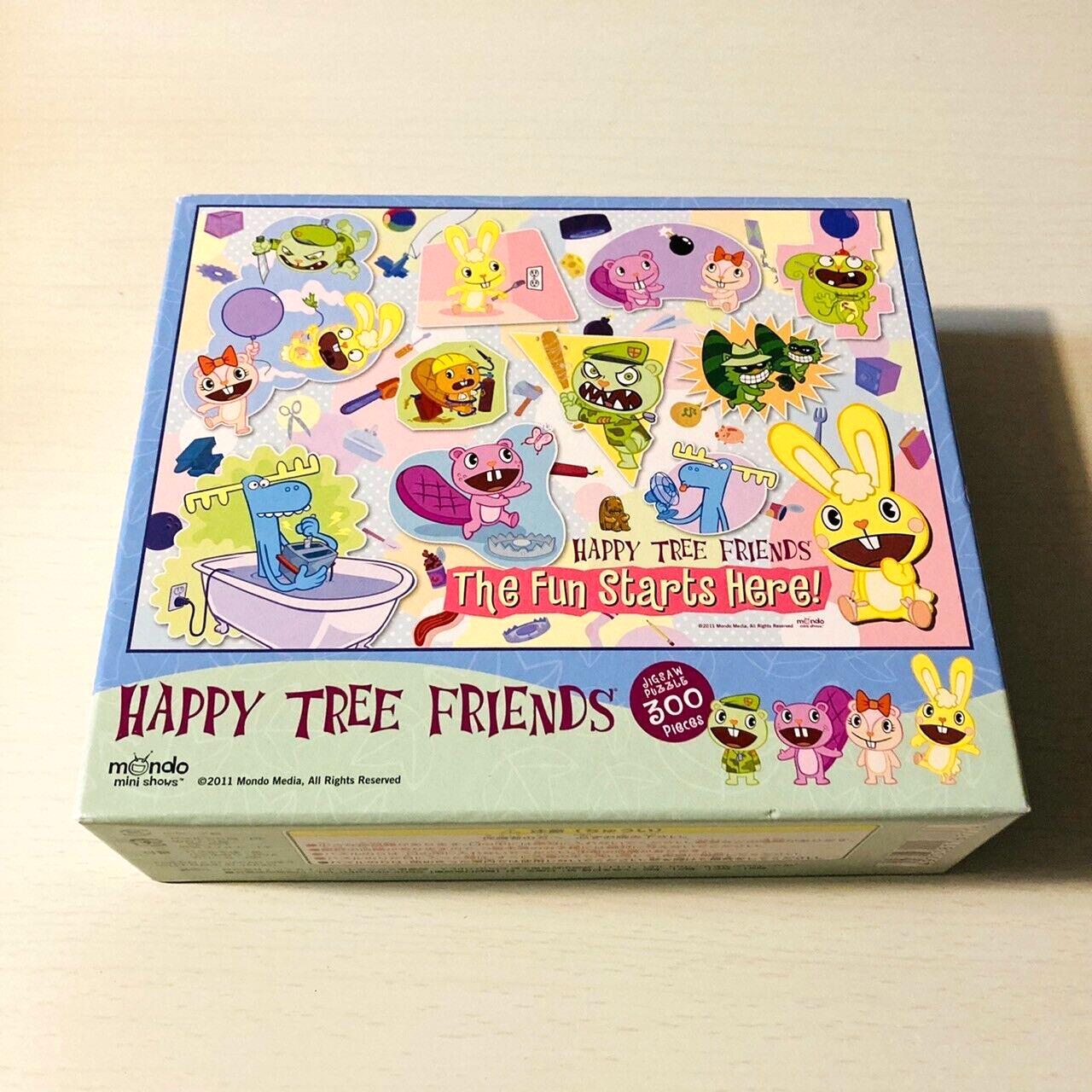 Happy Tree Friends Jigsaw puzzle 300 pieces with glue Very RARE mondo media