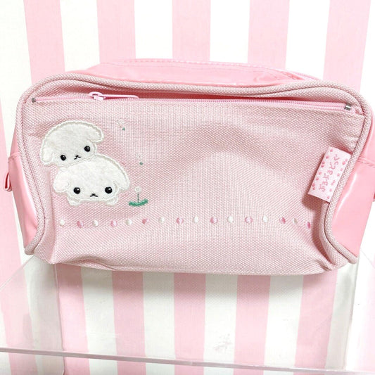 Sanrio Buru Buru Dog Pouch Purse Case Mini Bag Pink Cute Dogs Character Rare