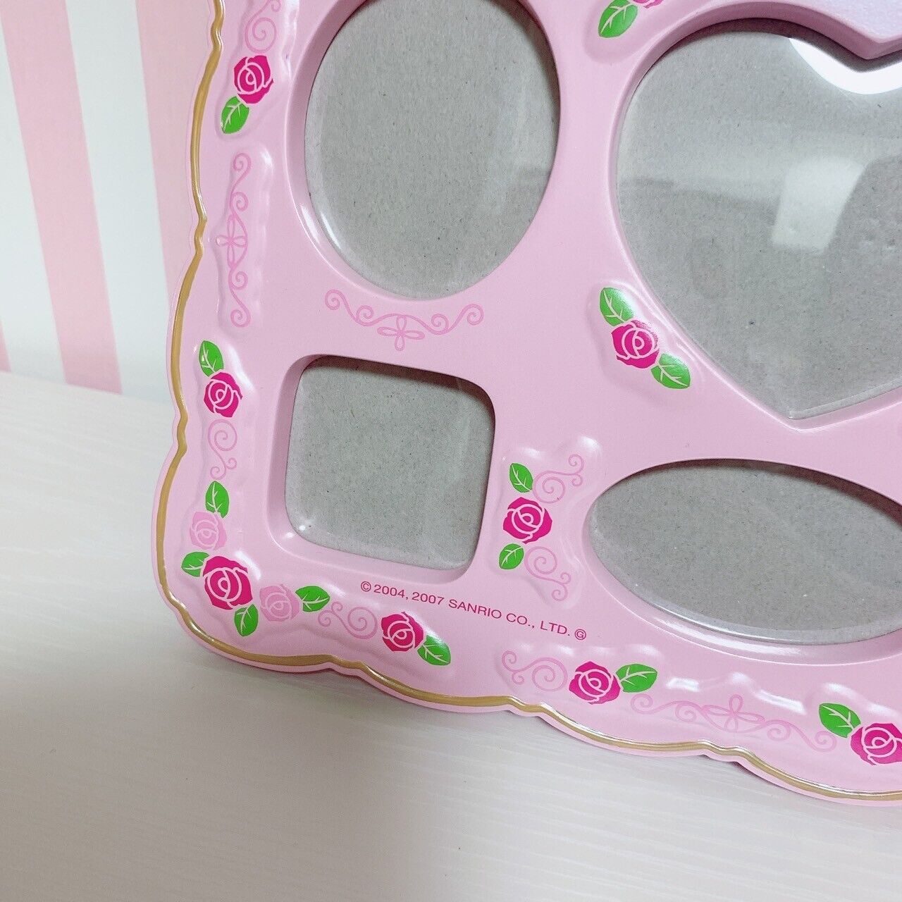 Sanrio Charmmy Kitty Photo Frame 5photos Pink Rose Toy  Anime Character Rare