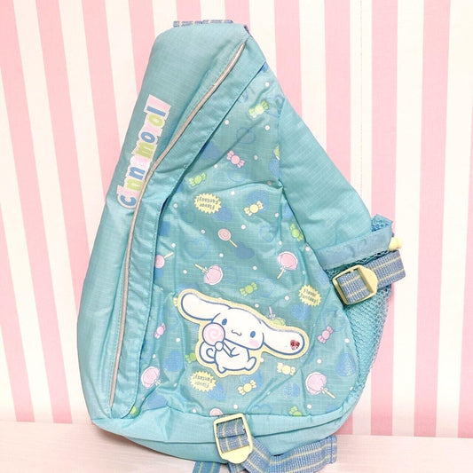 Sanrio Cinnamoroll Cinnamon Shoulder Bag Light Blue Candy Sweets New Kawaii Rare