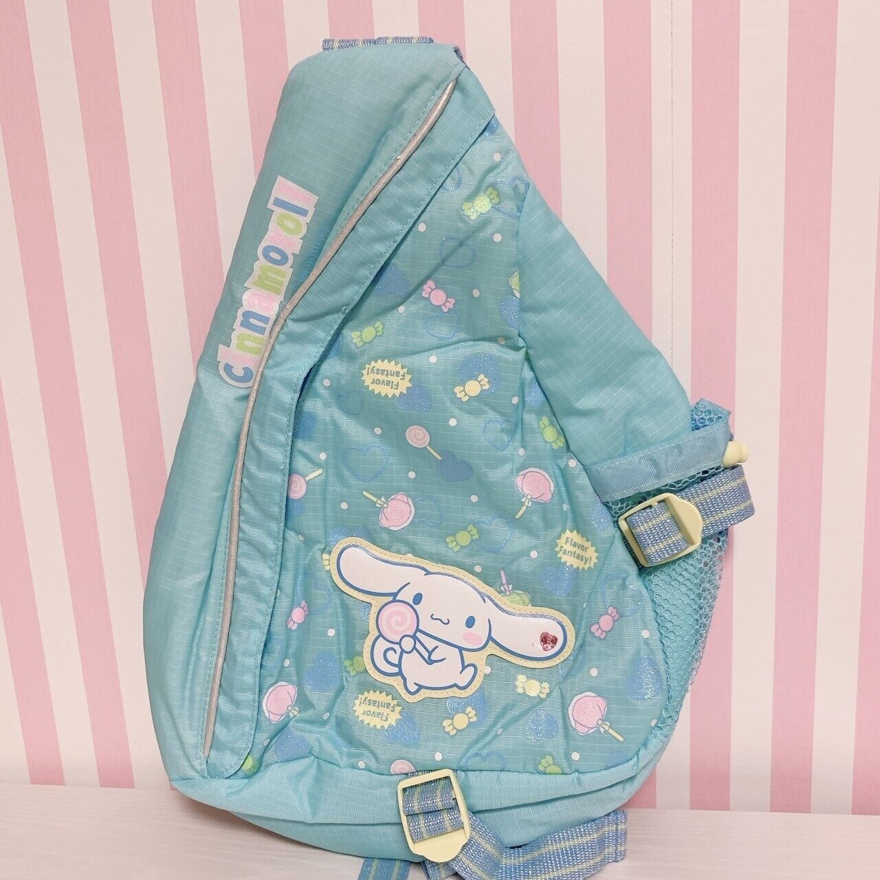 Sanrio Cinnamoroll Cinnamon Shoulder Bag Light Blue Candy Sweets New Kawaii Rare