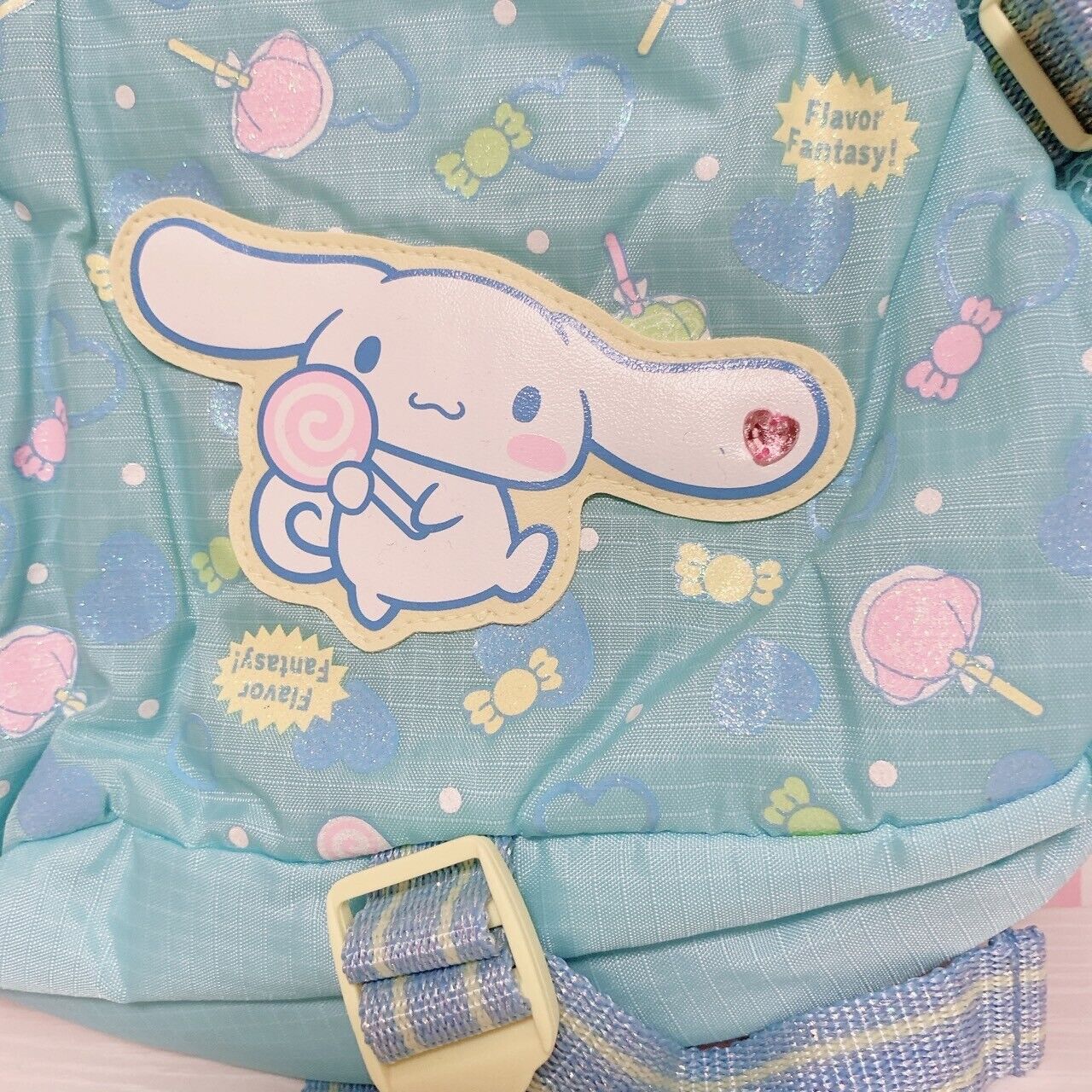 Sanrio Cinnamoroll Cinnamon Shoulder Bag Light Blue Candy Sweets New Kawaii Rare