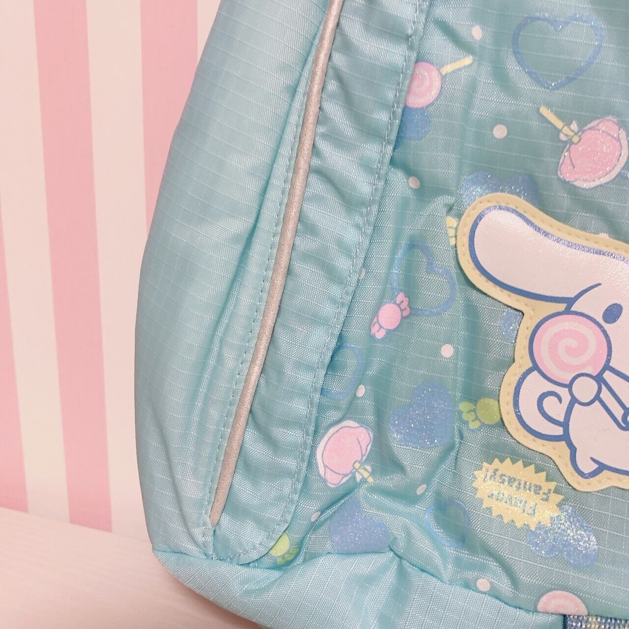 Sanrio Cinnamoroll Cinnamon Shoulder Bag Light Blue Candy Sweets New Kawaii Rare