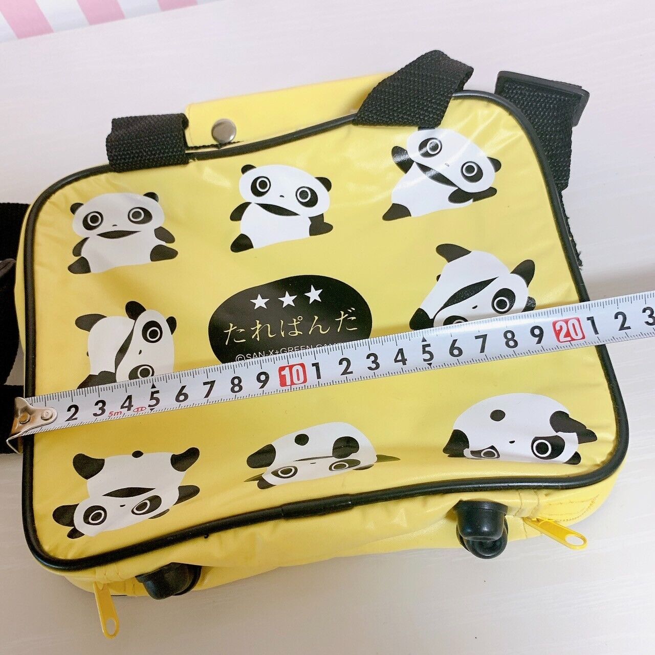 Tarepanda Handbag Shoulder Mini Bag Yellow Panda Animal SAN-X Character Kawaii