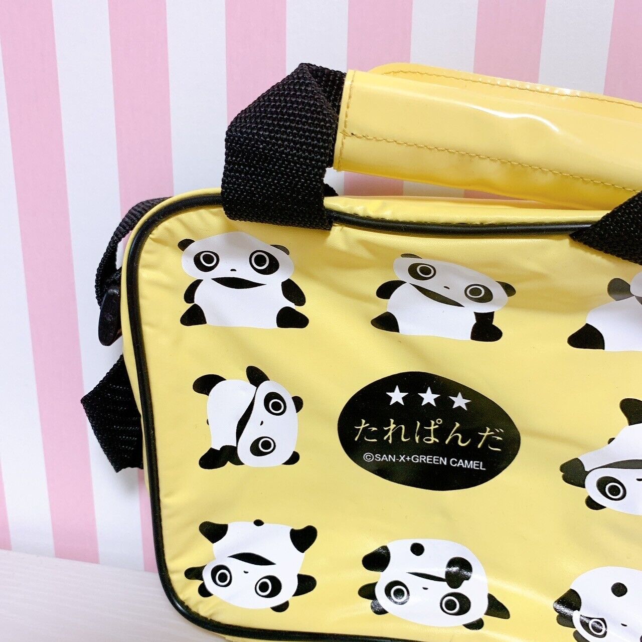 Tarepanda Handbag Shoulder Mini Bag Yellow Panda Animal SAN-X Character Kawaii