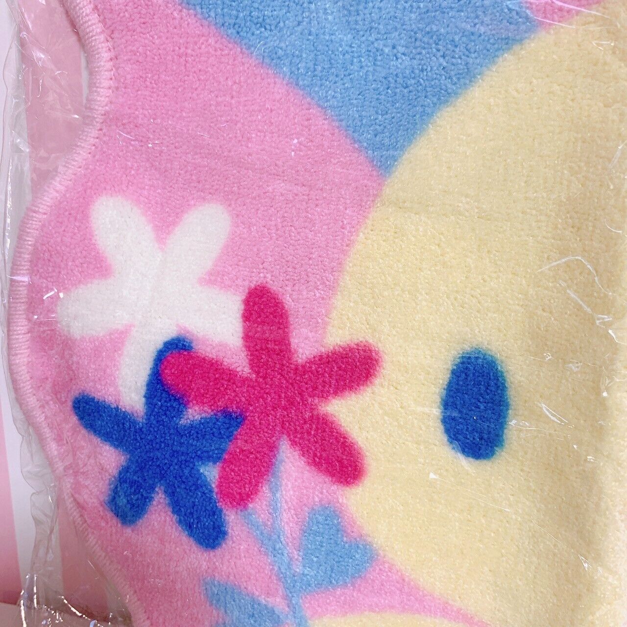 Sanrio Usahana Room Matt Rug Non-slip New Pink Flowers Rabbit Cute Character