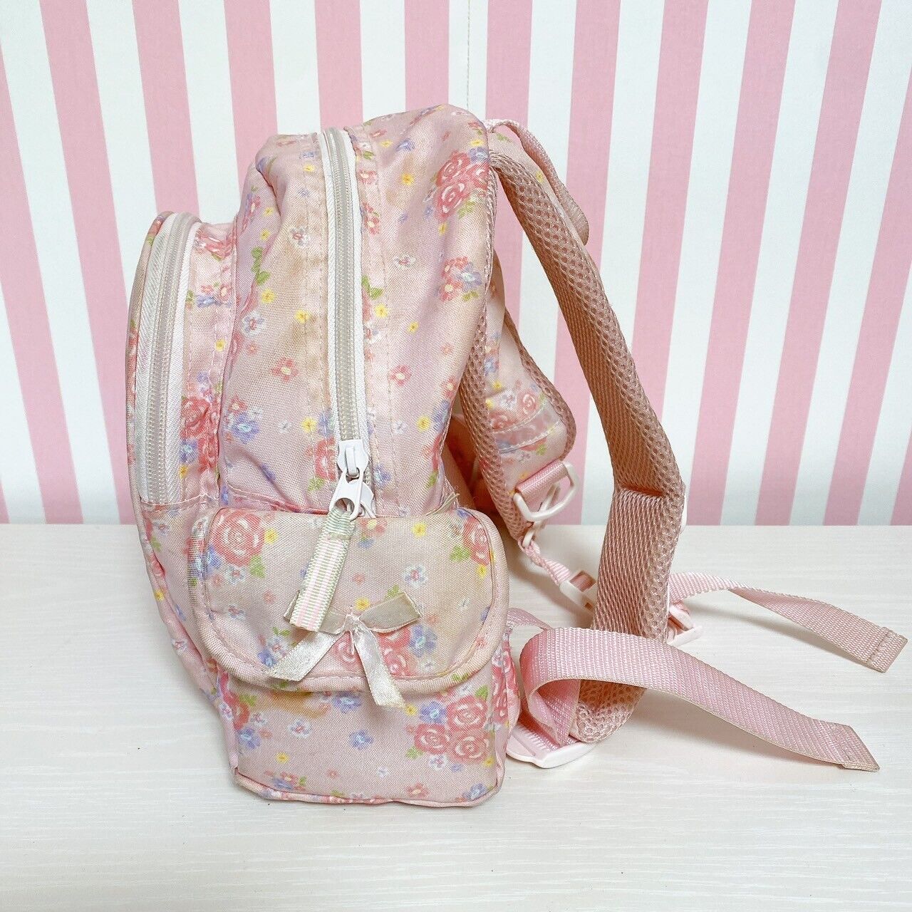 Sanrio My Melody Backpack School Bag Rosette Pink Rose Ribbon Characters Kawaii