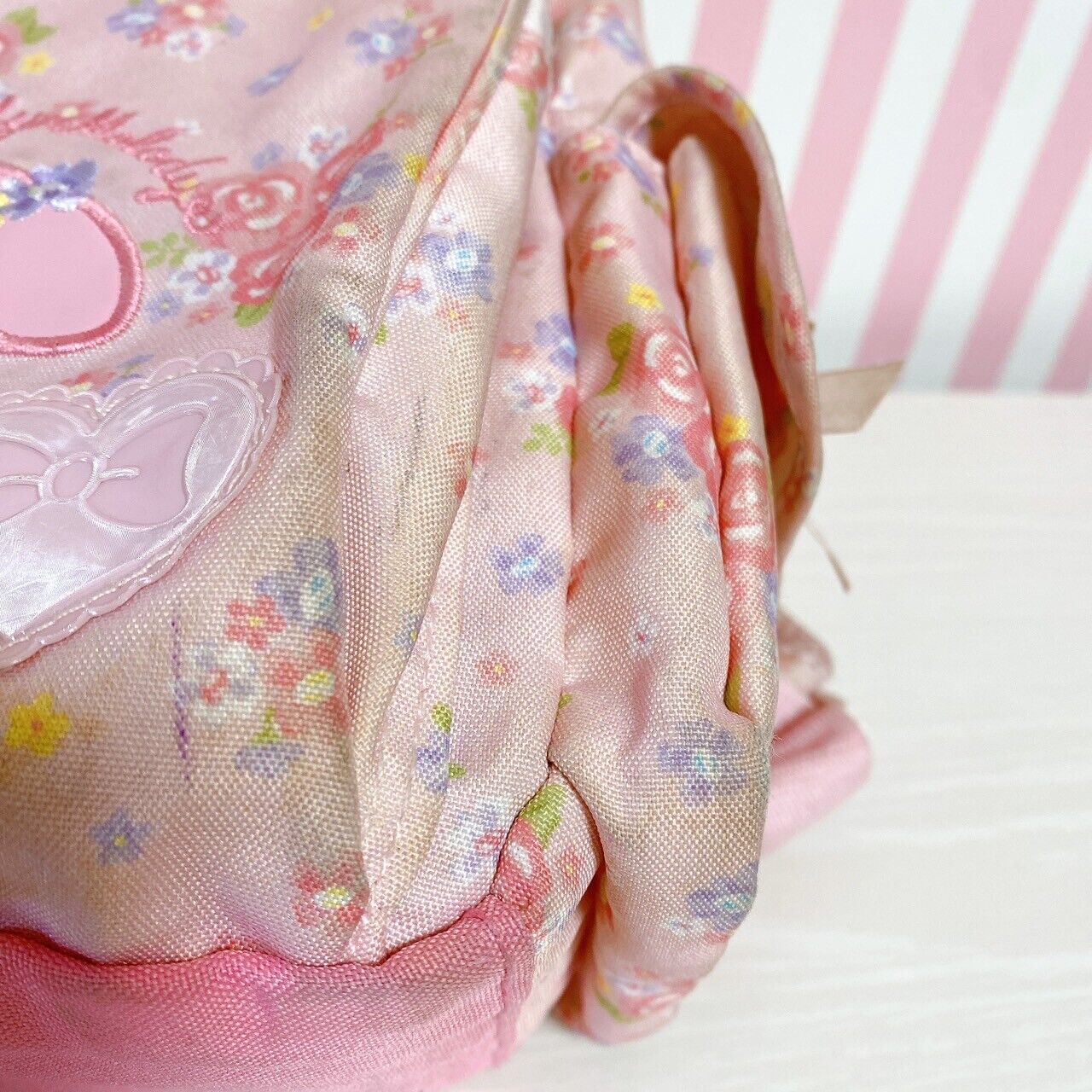 Sanrio My Melody Backpack School Bag Rosette Pink Rose Ribbon Characters Kawaii