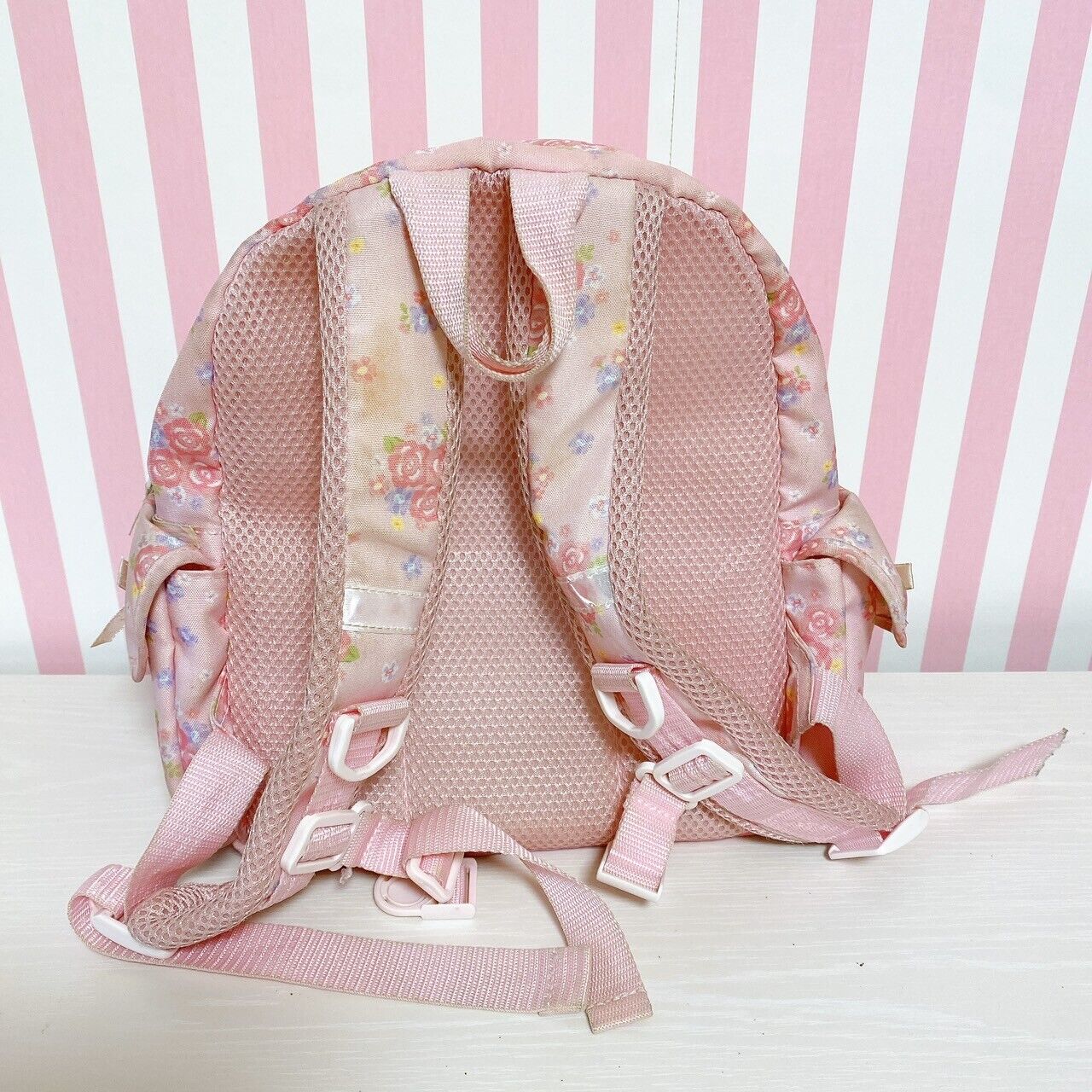 Sanrio My Melody Backpack School Bag Rosette Pink Rose Ribbon Characters Kawaii