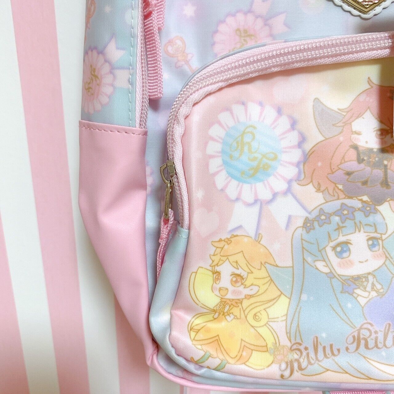 Sanrio Lilu Lilu Fairilu Backpack Rucksack Bag Heart Kids Girl Kawaii Character